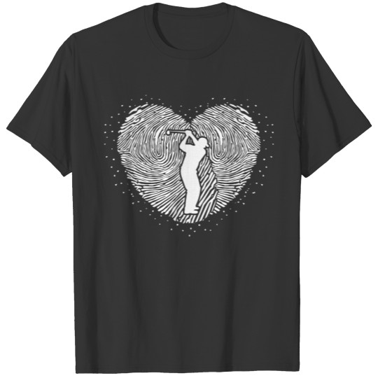 Cute Sweet Unique Golf Enthusiast Sayings Love T-shirt