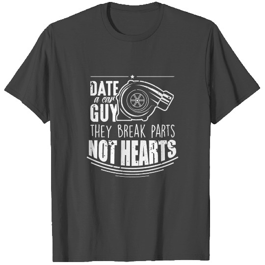 Funny Car Guy Joke - Turbo Tuning Mechanics T Shirts
