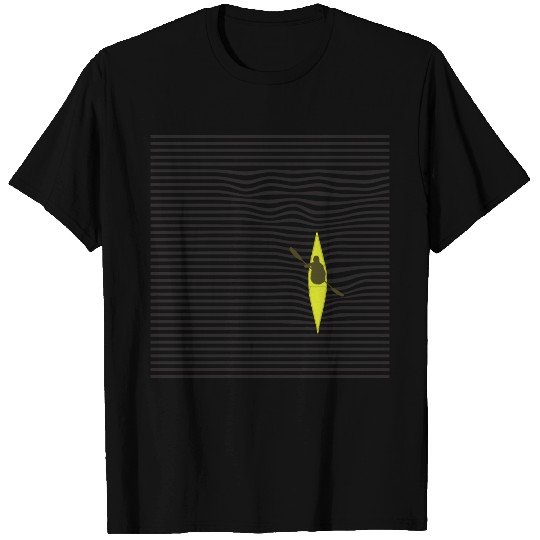 kayak with waves T Shirts