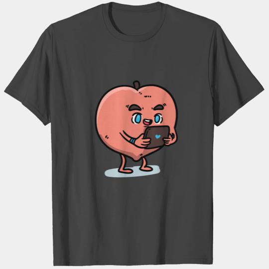Gamer Peach T Shirts