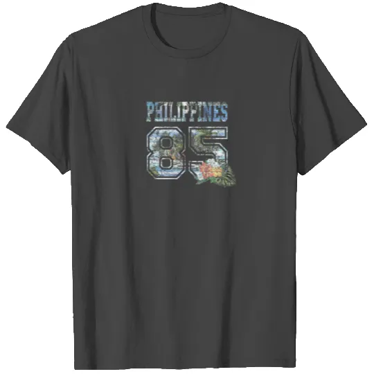 Vintage Philippines Beach Tropical Flower Retro T Shirts