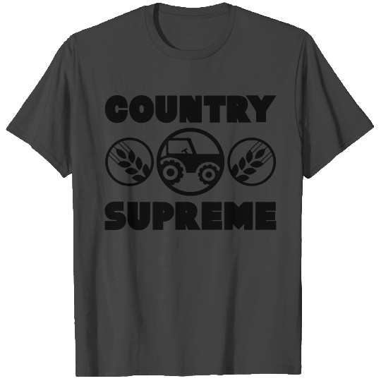 Country Supreme - Farmer Tractor Boy T Shirts