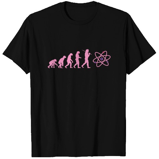 SCIENCE Evolution with Atom Neutron biology T Shirts