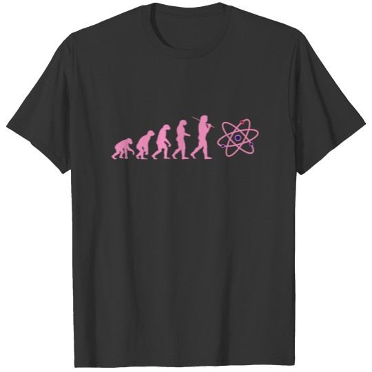 SCIENCE Evolution with Atom Neutron biology T Shirts