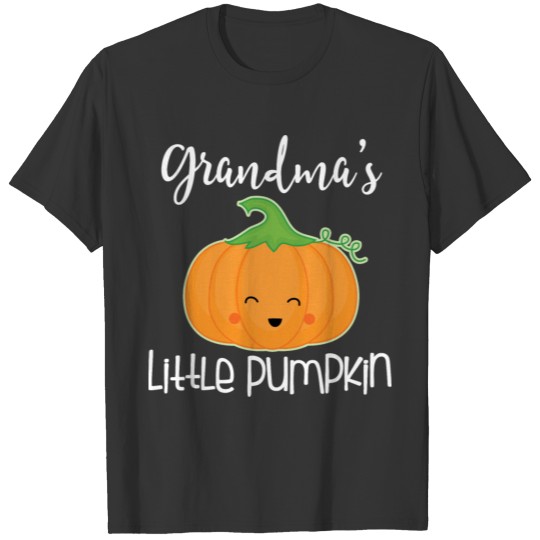 Grandma Little Pumpkin Halloween T Shirts
