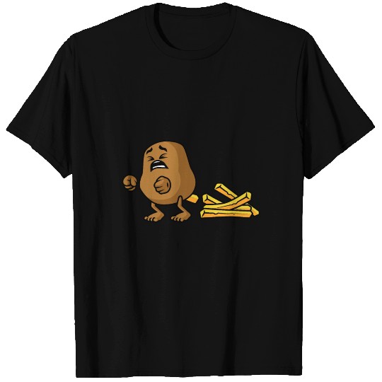 Fries Potato Funny T Shirts