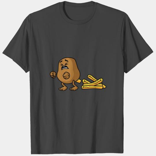 Fries Potato Funny T Shirts