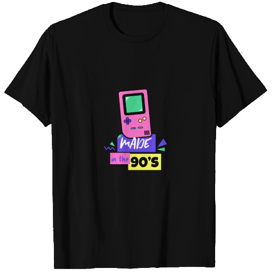 Made in the 90's retro gameboy T Shirts