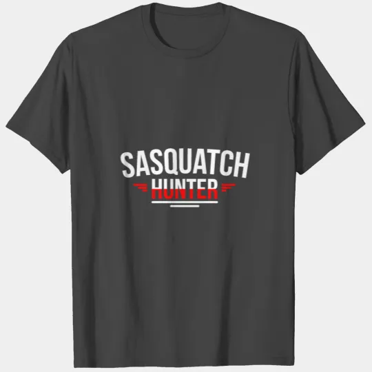 Sasquatch Bigfoot Hunter Hunter Cryptozoology T Shirts