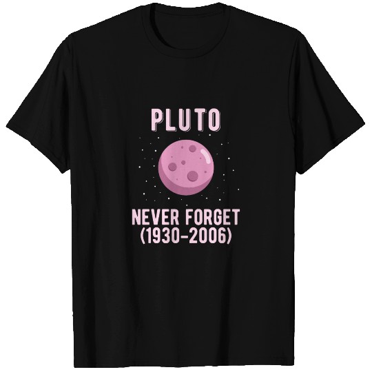 Pluto planet celestial astronomer gift T Shirts