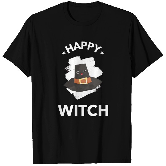 Happy Witch - Happy Halloween T Shirts