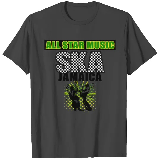 All Star Music Ska Jamaica T Shirts