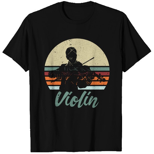 Violin music violinist instrument gift orchestra T Shirts