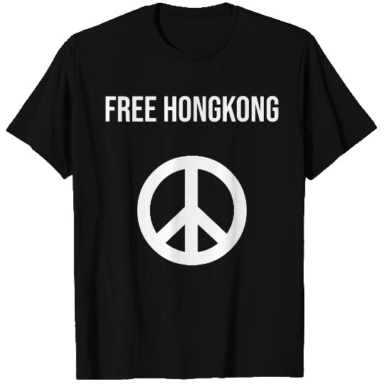Free Hong Kong Peace T Shirts