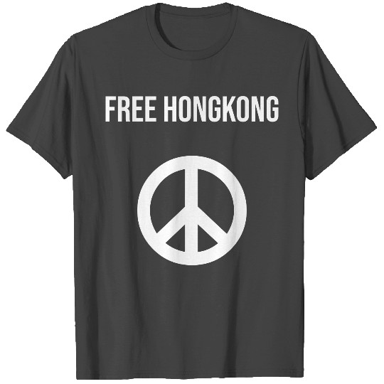 Free Hong Kong Peace T Shirts