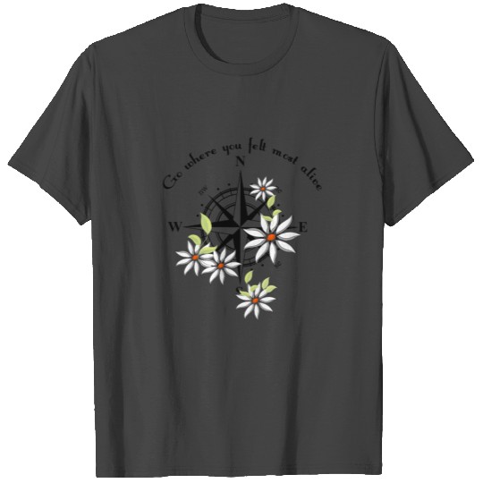 Traveling Compass Adventure World Travel Tourist T Shirts