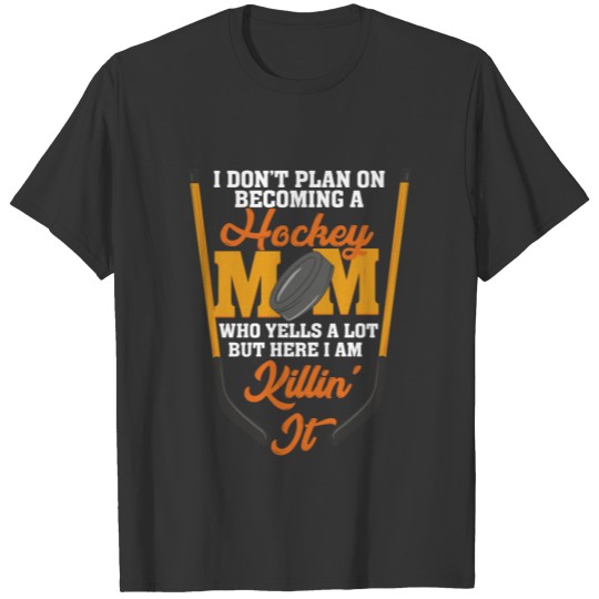 Funny Hockey Mom T Shirts Presents