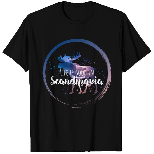 scandinavia quote moose T Shirts