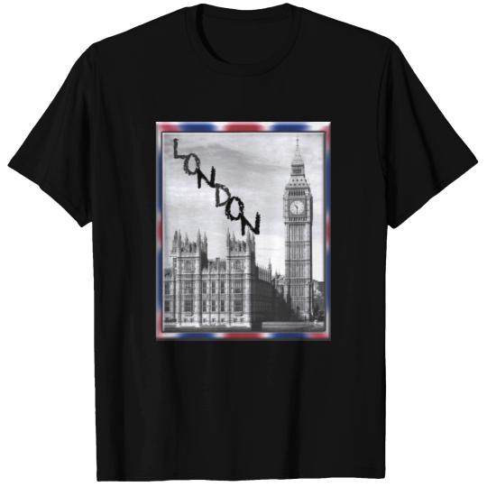 London Big Ben Union Jack T Shirts