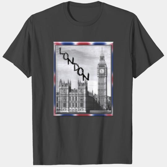 London Big Ben Union Jack T Shirts