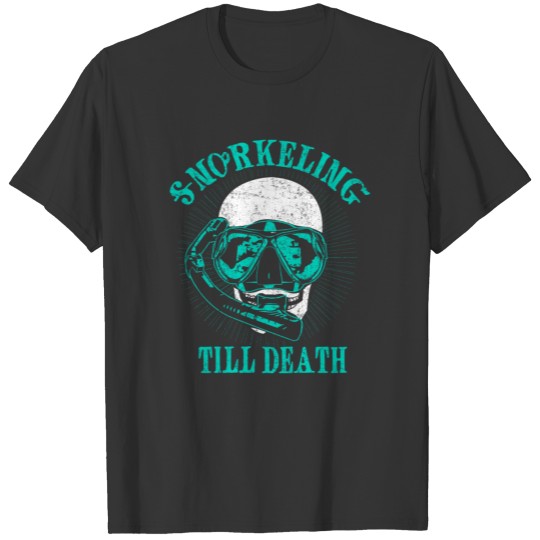 Snorkel Snorkeling Gift Idea T-shirt