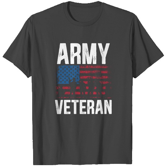 Army Veteran Military Soldier America T Shirts