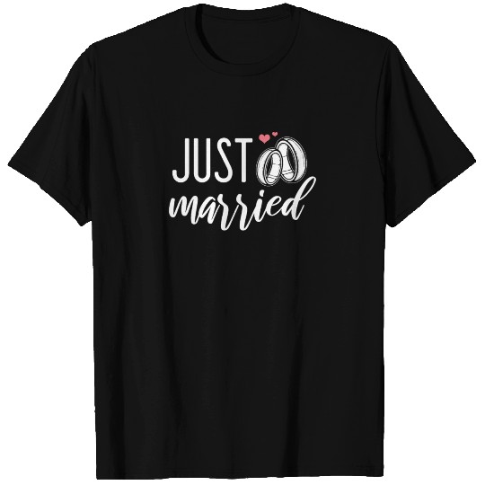 Just Married Couple Honeymoon T Shirts
