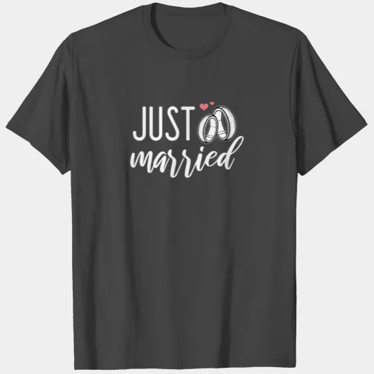 Just Married Couple Honeymoon T Shirts