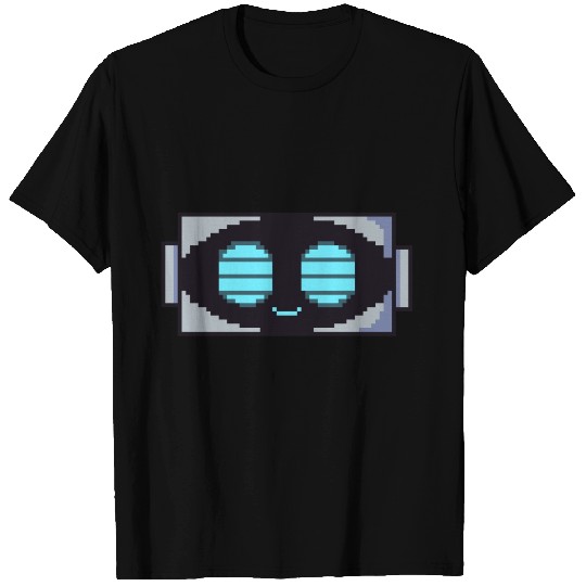 Retro Robot/ Android Pixelart T Shirts