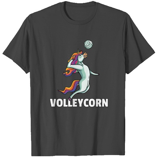 Volleyball Unicorn Volleyball player T Shirts