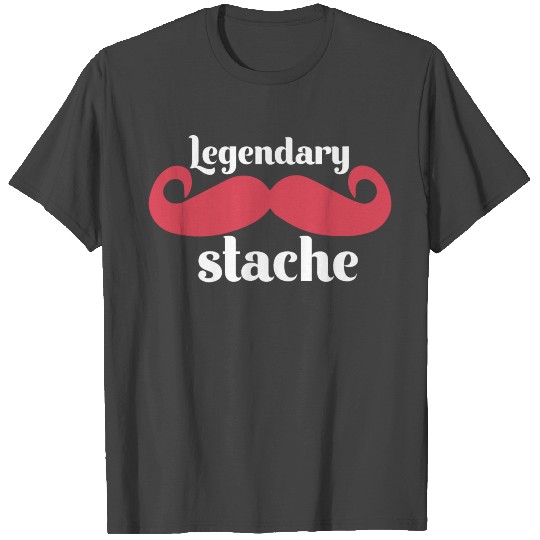 Legendary Stache Movember Day T Shirts