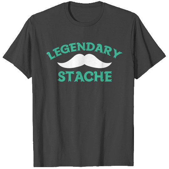 Legendary Stache Movember Day T Shirts