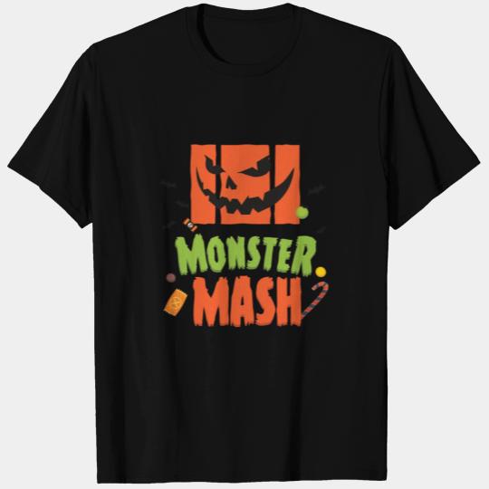 MONSTER MASH - Pumpkin Grin Sweets And Bats T Shirts