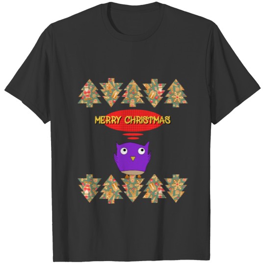 Christmas Owl T-shirt