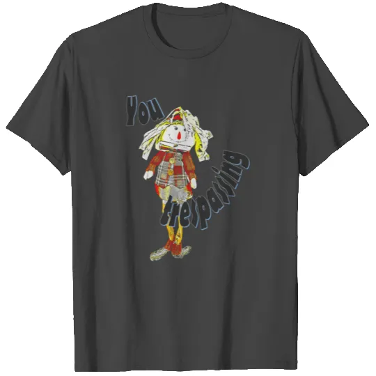 Gentle Scarecrow on Guard. T Shirts