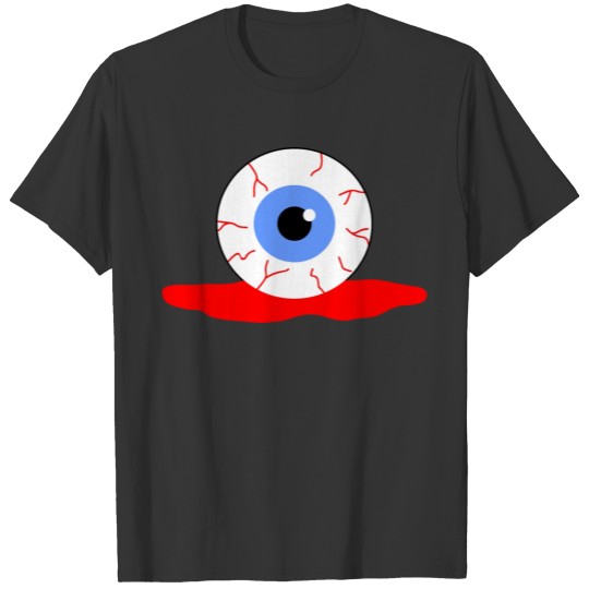 Creepy bloody eye, halloween T-shirt