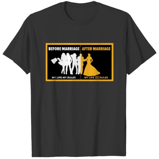 Wedding Rules - JGA - Stag Party T-shirt