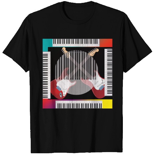 Piano Circle Gtr3 T Shirts