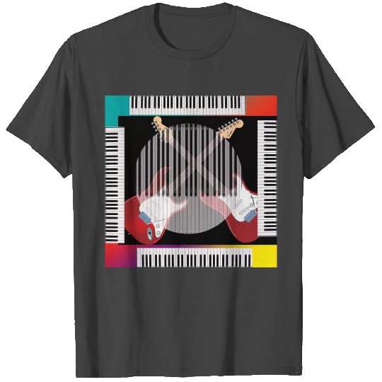 Piano Circle Gtr3 T Shirts