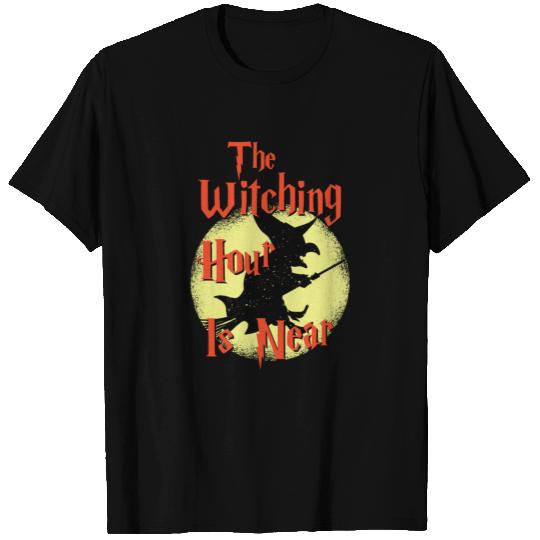 Halloween The Witching Hour Is Near T Shirts