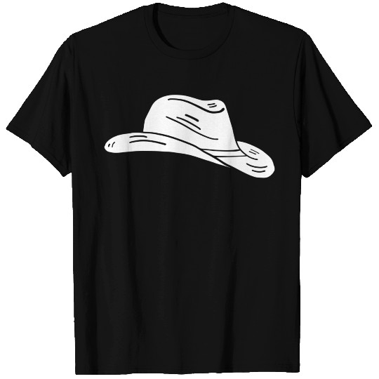 Cowboy Hat Sheriff Star Wild West Texas T Shirts