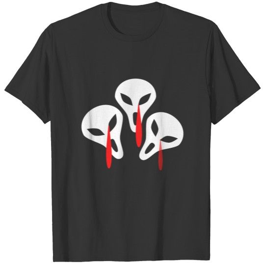 Halloween aliens T-shirt