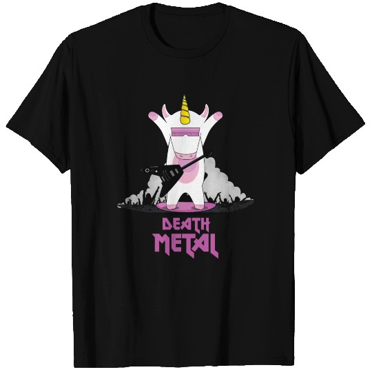 Death Metal Unicorn T Shirts