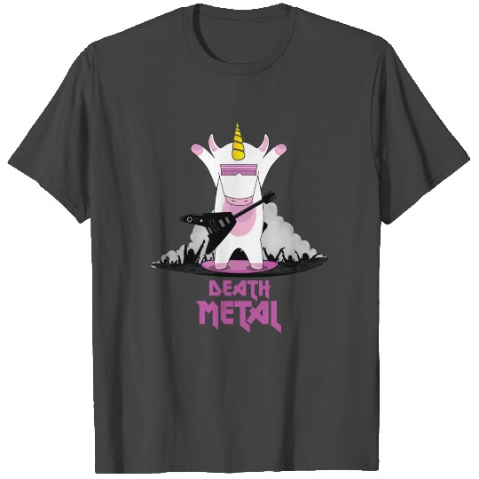 Death Metal Unicorn T Shirts