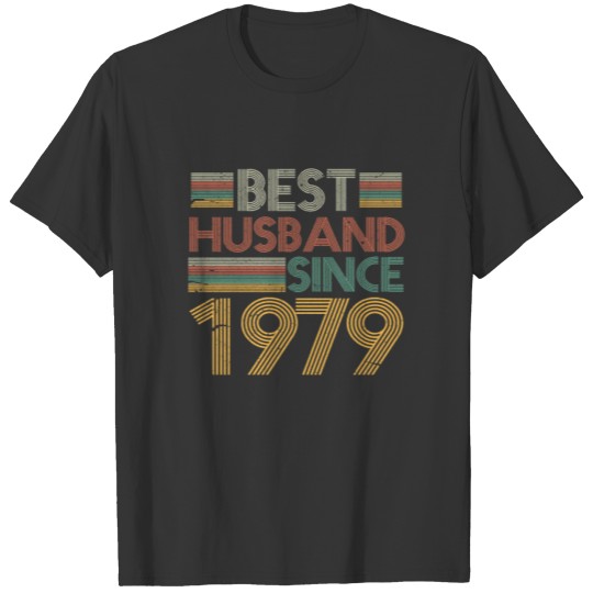 Best Husband Since 1979 Retro Vintage T Shirts