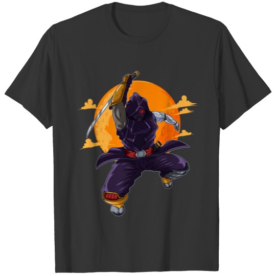 Ninja Gamer Birthday Cyborg T-shirt
