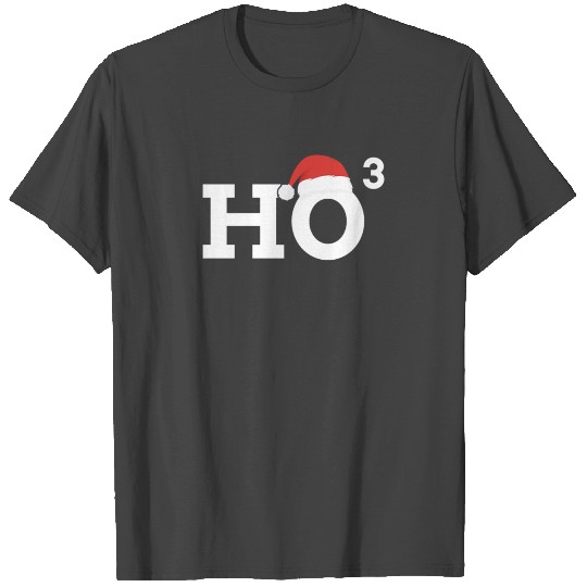 Ho Ho Ho Cubic Ho Ho 3 Holiday Season and T Shirts