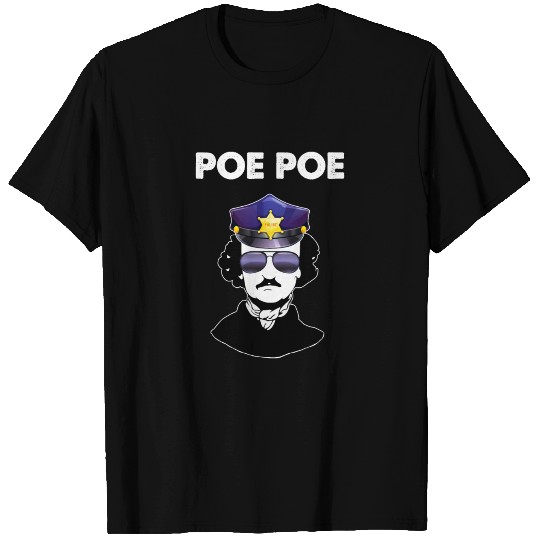 Edgar Allan Poe Literature Gift design T Shirts