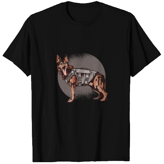 K9 Unit special forces dog unit german K9 dogs T Shirts