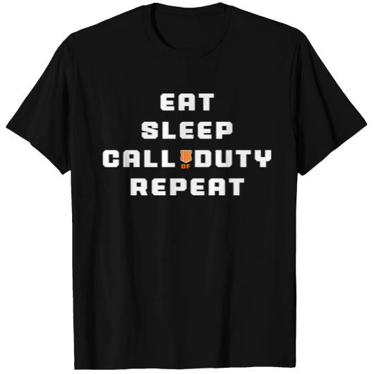 eat sleep call of duty repeat T Shirts
